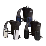 Colete de hidratação para corrida impermeável e refletor cor preto segunda vista várias cores