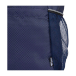 Saco de yoga com tecido ripstop reciclado e impermeável 18 L cor azul-marinho vista detalhe 1