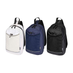 Bolsa tiracolo de hidratação com tecido reciclado impermeável 6 L cor preto segunda vista várias cores