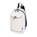 Bolsa tiracolo de hidratação com tecido reciclado impermeável 6 L cor areia