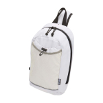 Bolsa tiracolo de hidratação com tecido reciclado impermeável 6 L cor areia terceira vista