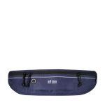 Bolsa de cintura para corrida com vários bolsos e elementos refletores vista principal