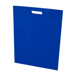 Saco de non-woven reciclado termosselado e ultrarresistente 5 L cor azul real