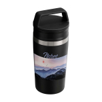 Copo de viagem de aço com tampa hermética 350 ml Stanley Café-To-Go cor preto