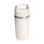 Copo de viagem de aço com tampa hermética 350 ml Stanley Café-To-Go cor bege