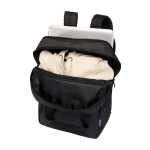 Mochila de viagem ecológica multiusos para portátil 9 L 14'' cor preto terceira vista