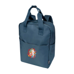 Mochila de viagem ecológica multiusos para portátil 9 L 14'' cor ciano