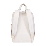Mochila de viagem ecológica multiusos para portátil 9 L 14'' cor branco-sujo segunda vista traseira