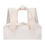 Mochila de viagem ecológica multiusos para portátil 9 L 14'' cor branco-sujo vista detalhe 1