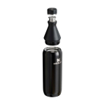 Garrafa ecológica com abertura dupla 600 ml Stanley All Day Slim cor preto segunda vista
