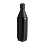 Garrafa ecológica com abertura dupla 600 ml Stanley All Day Slim cor preto terceira vista