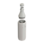 Garrafa ecológica com abertura dupla 600 ml Stanley All Day Slim cor cinzento segunda vista