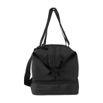 Saco de viagem ecológico desenhado para uso prático e cómodo 42 L cor preto vista lateral