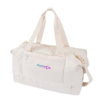 Saco de viagem ecológico desenhado para uso prático e cómodo 42 L cor branco-sujo