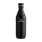 Garrafa aço inox reciclado abre 2 peças 350 ml Stanley All Day Slim cor preto