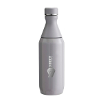 Garrafa aço inox reciclado abre 2 peças 350 ml Stanley All Day Slim cor cinzento vista impressa logo 2