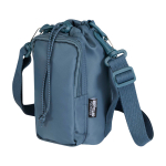 Saco de viagem para garrafas feito de materiais ecológicos 2 L cor ciano segunda vista