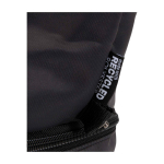 Nécessaire de poliéster reciclado, grande compartimento inferior 6 L cor preto vista detalhe 1