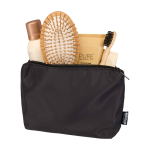 Nécessaire de viagem ecológico com compartimento principal 2 L cor preto segunda vista