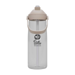 Garrafa com palha rebatível 750 ml Camelbak® Thrive Flip Tritan™ Renew cor transparente vista impressão tampografia