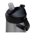 Garrafa com palha rebatível 750 ml Camelbak® Thrive Flip Tritan™ Renew cor grafite vista detalhe 2