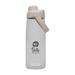 Garrafa com tampa rebatível 750 ml Camelbak® Thrive Chug Tritan™ Renew cor transparente vista impressão tampografia