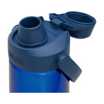 Garrafa com tampa rebatível 750 ml Camelbak® Thrive Chug Tritan™ Renew cor azul real vista detalhe 1