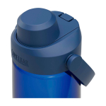 Garrafa com tampa rebatível 750 ml Camelbak® Thrive Chug Tritan™ Renew cor azul real vista detalhe 2