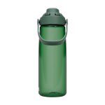 Garrafa com tampa rebatível 750 ml Camelbak® Thrive Chug Tritan™ Renew cor verde-escuro segunda vista frontal