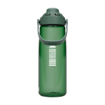 Garrafa com tampa rebatível 750 ml Camelbak® Thrive Chug Tritan™ Renew cor verde-escuro vista impressão tampografia