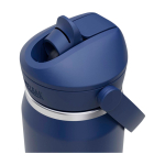 Garrafa de aço inoxidável 750 ml Camelbak® Thrive Flip VSS cor azul-marinho vista detalhe 2