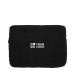 Capa para portátil de sherpa reciclada com bolsos interiores 13'' vista principal