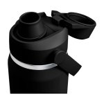 Garrafa aço inox proteção antigolpes 750 ml Camelbak® Thrive Chug VSS cor preto vista detalhe 1