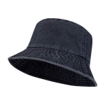 Chapéu à pescador de algodão lavado com design intemporal 245 g/m2 cor azul-marinho