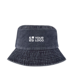 Chapéu à pescador de algodão lavado com design intemporal 245 g/m2 vista principal