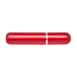 Frasco de perfume portátil recarregável ideal para viagens 5 ml cor vermelho segunda vista traseira