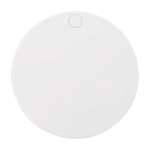 Espelho de maquilhagem elegante e deslizante para retoques rápidos cor branco segunda vista traseira