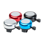 Campainha para bicicleta de alumínio e plástico com som forte cor preto segunda vista várias cores