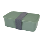 Lancheira de plástico reciclado para empresas 800 ml cor verde pastel