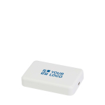 Powerbank sem fios magnético de plástico reciclado 10 000 mAh vista principal