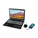 Cabo retráctil 5 em 1 de carga rápida e sincronização de dados 100 W cor preto quarta vista