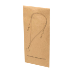 Lanyard para telemóvel, plástico reciclado, cabo de carga 5 em 1 100 W cor preto segunda vista com caixa