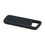 Powerbank ecológico resistente à água com mosquetão 5000 mAh cor preto segunda vista