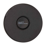 Suporte magnético para telemóvel com apoio em forma de argola cor preto segunda vista traseira