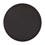 Suporte dobrável magnético para telemóvel com base de bambu cor preto segunda vista frontal