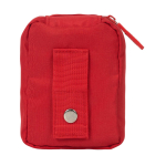 Kit de primeiros socorros com 59 artigos e vida útil de 5 anos cor vermelho segunda vista traseira