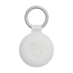 Etiqueta localizadora para viajar resistente à água Xtorm XTAG2GA cor branco vista impressa logo 2