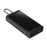 Powerbank solar com tecnologia de ultracarga 10 000 mAh cor grafite