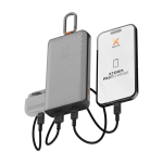 Powerbank solar com tecnologia de ultracarga 10 000 mAh cor grafite segunda vista