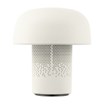 Coluna de aço e plástico com lâmpada LED regulável Kooduu 10W cor branco segunda vista traseira